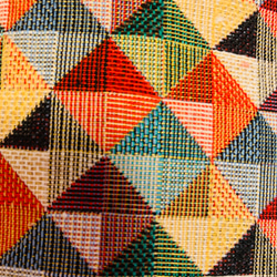 ゴブラン織りボックス型がま口ポーチ（小）ハンドメイド 5枚目の画像