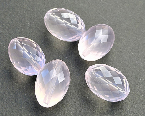 060682天然石ローズクォーツくまちゃん 060682天然石ローズクォーツくまちゃん