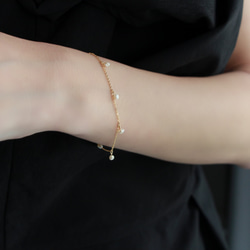 14kgf-petit pearl bracelet 第1張的照片