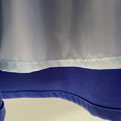 ウールのフレアスカート(ロイヤルブルー) 6枚目の画像