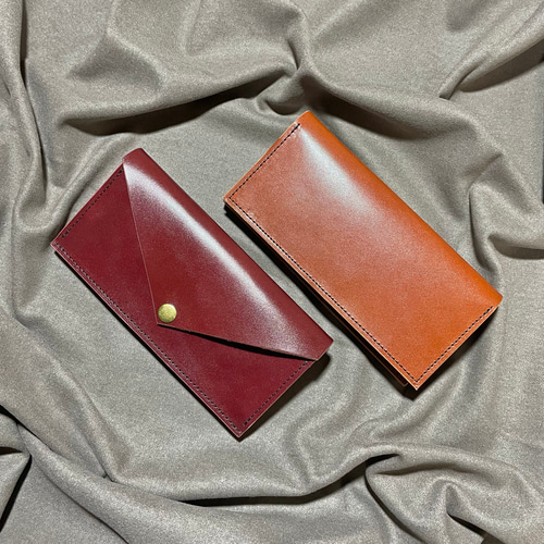 フラップロングウォレット 【栃木レザー 本革】 長財布 sv925 通販  