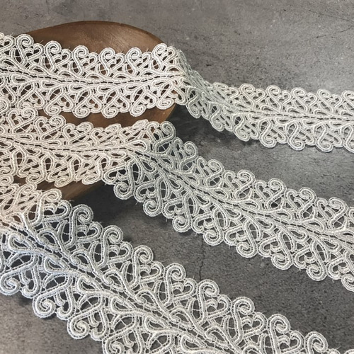 2m レーヨンケミカルレース 蔦柄 日本製 lace-No,142 レース 高原の
