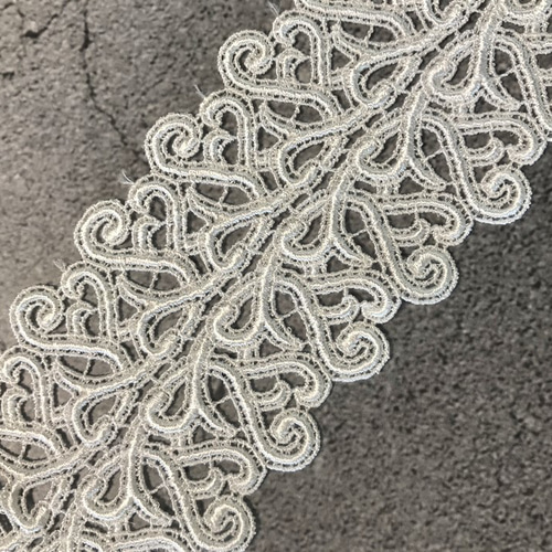 2m レーヨンケミカルレース 蔦柄 日本製 lace-No,142 レース 高原の