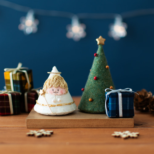 大人気オリーブ　すぐに飾れる　クリスマスオーナメント付き　現品お渡し　プレゼント 選べるカラー】キラキラお星さまのクリスマスオーナメント モビール