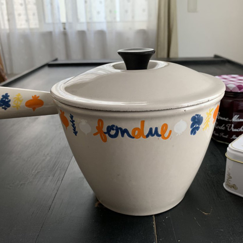 ヴィンテージ ル・クルーゼのフォンデュ鍋♪ 鍋・土鍋 *LULU
