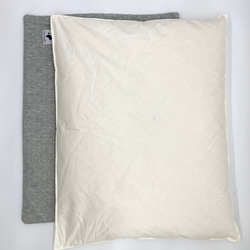 【少数 在庫限り　値下げしました 】大きめ!!  リアルダウン使用‼︎ 羽毛クッションベッドセット　ペットベッド 12枚目の画像