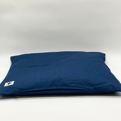 【少数 在庫限り　値下げしました 】大きめ!!  リアルダウン使用‼︎ 羽毛クッションベッドセット　ペットベッド 9枚目の画像