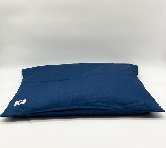 【少数 在庫限り　値下げしました 】大きめ!!  リアルダウン使用‼︎ 羽毛クッションベッドセット　ペットベッド 9枚目の画像