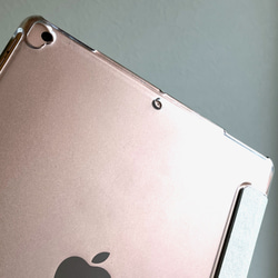 タータンチェック iPad カバー ケース ペン収納 軽量 背面クリア 13枚目の画像