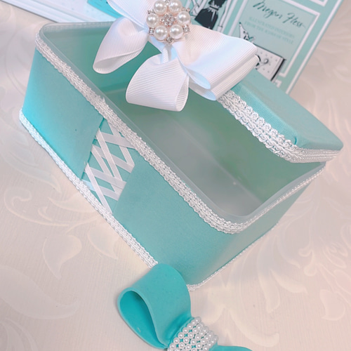 ティファニーブルー♡3点セット フリーボックス・小物入れ M&R 通販