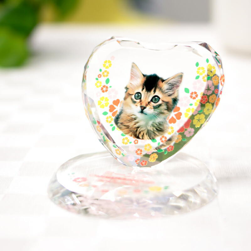 ペットのクリスタル位牌　KP-15U  手元供養 メモリアル