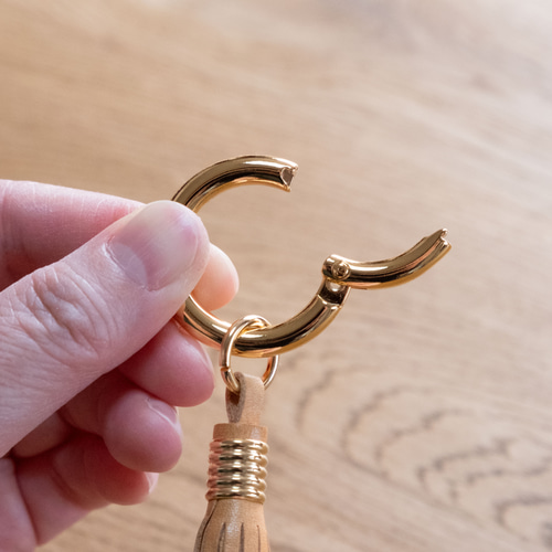 革のミニタッセル バッグチャーム Watermark 通販 14897696｜Creema