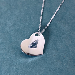 Treasures in the Heart Cubic Zirconia Pendant　［Order］ 1枚目の画像