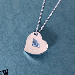 Treasures in the Heart Cubic Zirconia Pendant　［Order］ 3枚目の画像