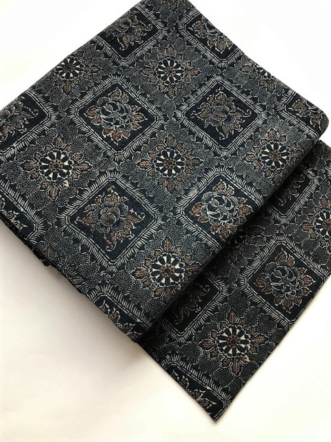 古布型染めの名古屋帯　A【送料無料】【SALE中 20%OFF】 19,880円