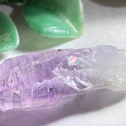 ファントム✨パキスタン産 レインボー フローライト 蛍石 ラフストーン