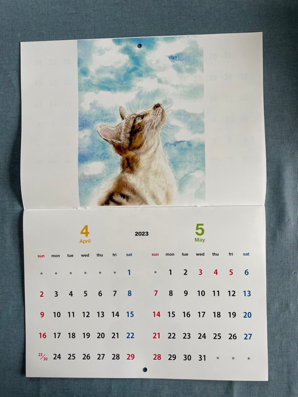 犬猫2023年カレンダー 4枚目の画像