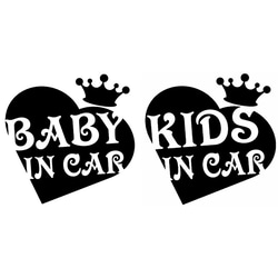 赤ちゃん　BABY（KIDS） IN CAR　ステッカー 2枚目の画像