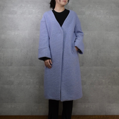 レリアン◎美品！ハーフコート(9)ウール シルクブレンド ゆったり イタリア生地 コート【CINZIA ROCCA】 | Leilian plus house (Women