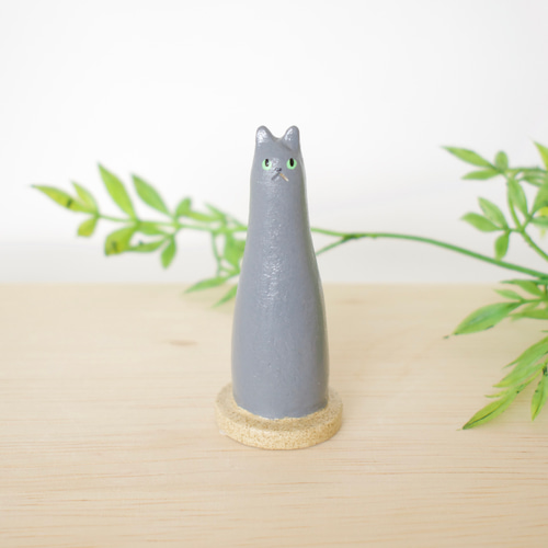 人気！】【受注生産】猫のリングホルダー その他インテリア雑貨 m