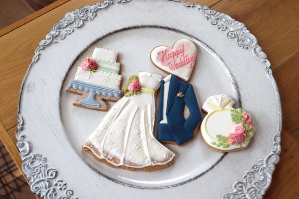 アイシングクッキー weddingプチギフト 名前入り 結婚式 引き出物 楽天市場】【 ウェディングギフト 】 結婚祝い 引き菓子 お名前入り