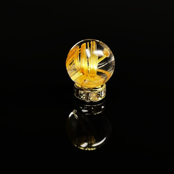 密集するルチルが美しい】おすすめ ９ミリ 現品一点物 1粒売り