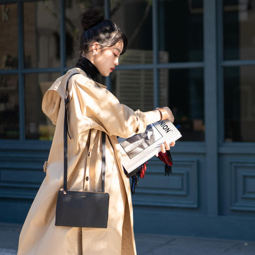 HAYNI ヘイニー本革ショルダーバッグ トープベルト2種類トープ