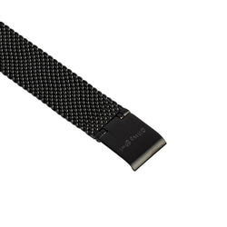 FACET コレクション - LED黒色ステンレス鋼腕時計 6枚目の画像