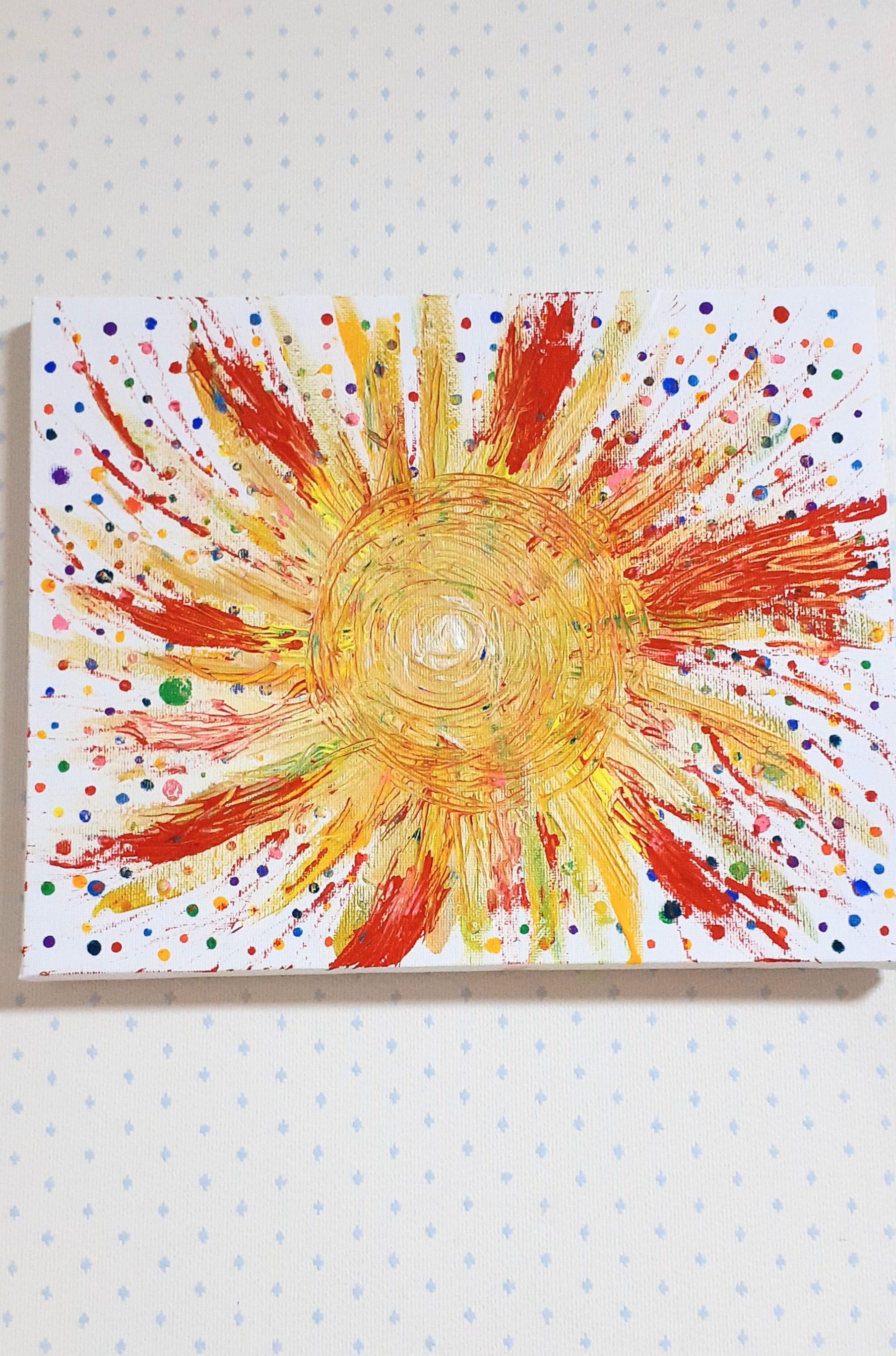 絵画 希望 843 F3 キャンバス原画 希望の光 抽象画 キャンパス 原画 絵画 happy24 通販 14900623