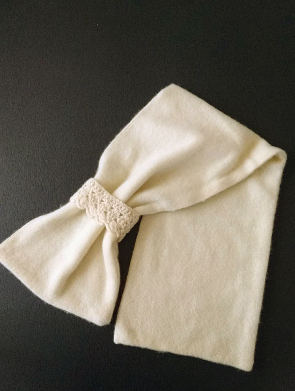 カシミヤ100％　ネックウォーマー