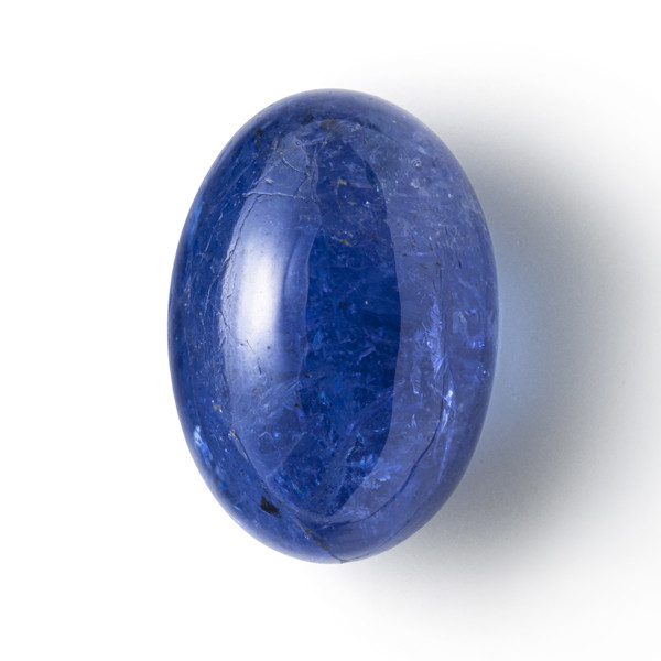 【1点もの】宝石質タンザナイトAAA-　カボション　NO.61