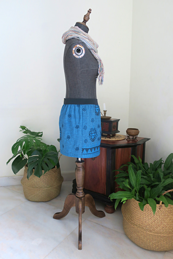 あすかさま　オーダーメイド　専用ページ（オーバースカート2点・インドパンジャビ布）） 3枚目の画像
