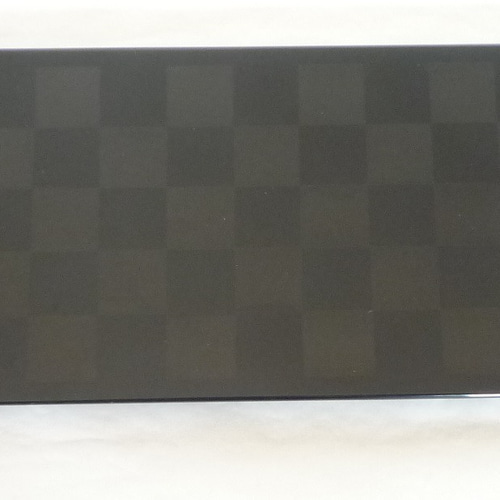 漆塗り　黒市松模様長平皿 漆塗り 黒市松模様長平皿 【公式通販】