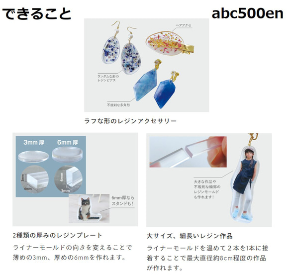 【アクスタ】 レジンでつくるアクスタ3点セット　/アクリルスタンド/アクリルキーホルダー/レジン/オリジナ 3枚目の画像