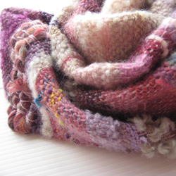毛糸の手織りマフラー204 7枚目の画像