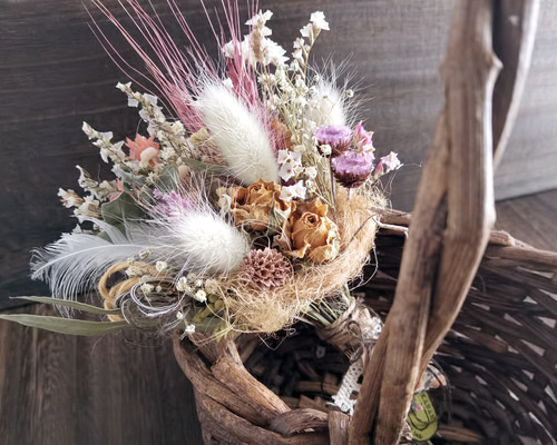 ご予約 ドライフラワー ミニブーケ ④ ドライフラワーミニブーケ