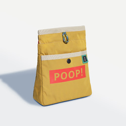 POOP! 消臭機能付きマナーポーチ 【Yellow】 2枚目の画像