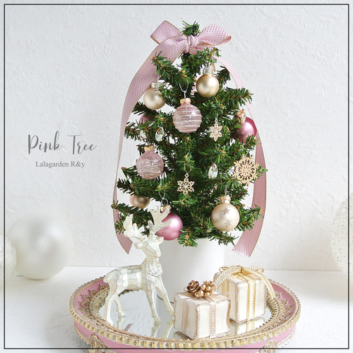ミラートレイ・トナカイ・プレゼントBOX付き♡ クリスマス後も楽しめる 