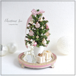 ミラートレイ・トナカイ・プレゼントBOX付き♡　クリスマス後も楽しめる　クリスマスツリー　R&yCH62 9枚目の画像