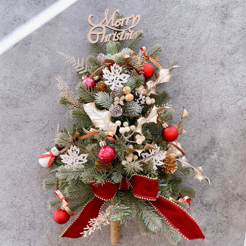 クリスマスツリー ウォールデコレーション 壁掛けツリー アーティ