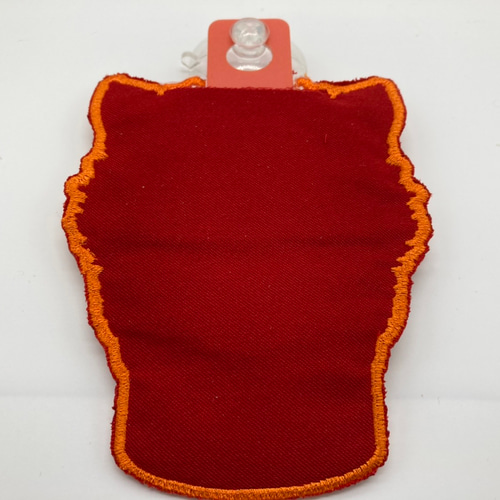 ネコちゃん 乗ってます 録画中 刺繍ワッペンステッカー 吸盤タイプ 車