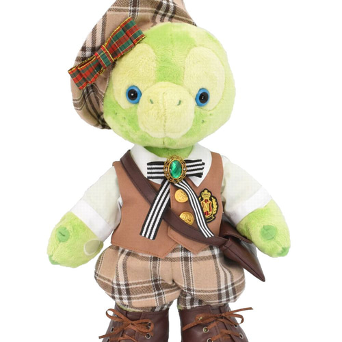 オル・メル 服 着せ替え コスチューム ケープ付ミルクティーチェック