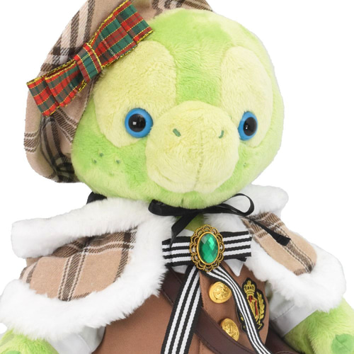 オル・メル 服 着せ替え コスチューム ケープ付ミルクティーチェック