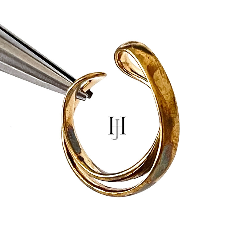 【50個】大ぶりボリュームの楕円形イヤーカフ【jec44】 8,337円