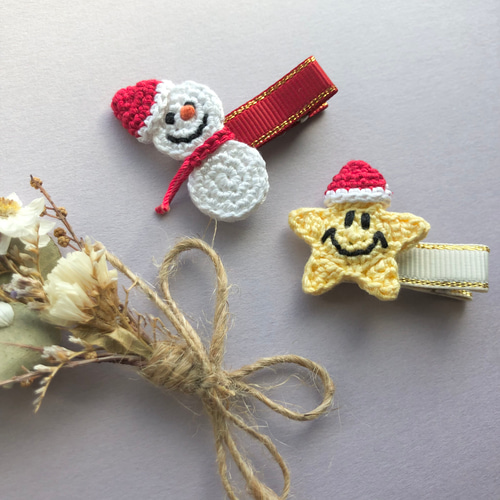 ベビーヘアクリップ ヘアゴム  クリスマスセット クリスマスヘアアクセサリー ベビーヘアクリップ ヘアゴム クリスマスセット クリスマスヘア