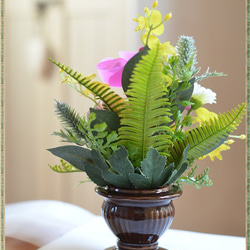 【仏花】アート・オーキッド色の胡蝶蘭が華やかなお供え花　ギフトにもお薦めです 7枚目の画像