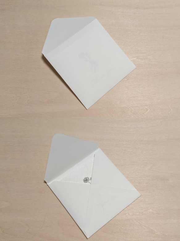 【Mさま】 ミニサイズ封筒 3枚目の画像