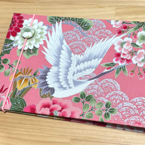 御朱印ホルダー】（大）バンド付 見開き60枚収納可能 切り絵御朱印収納