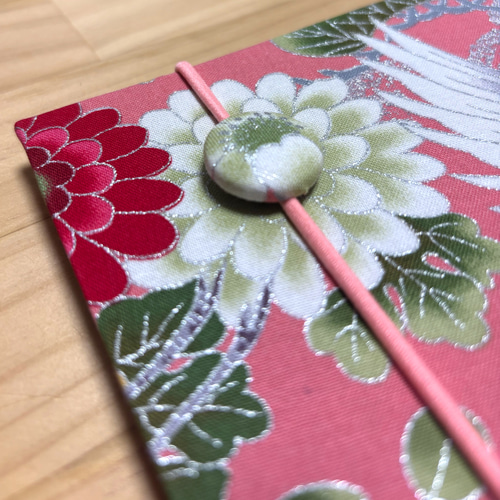 御朱印ホルダー】（大）バンド付 見開き60枚収納可能 切り絵御朱印収納