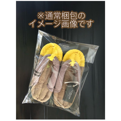 126【FLIP TEE FLOP】27cm《THE SPORTY》上質なJonoJonoを使った布ぞうり ライン入り 13枚目の画像